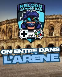 Image bar gaming retro de Nimes, l'Arene