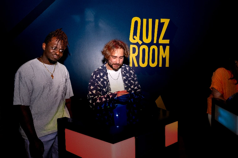 Groupe EVG a Bordeaux Quiz Room