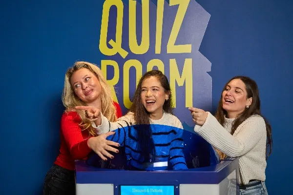 Participants Quiz Room Spitalfields challenge connaissances