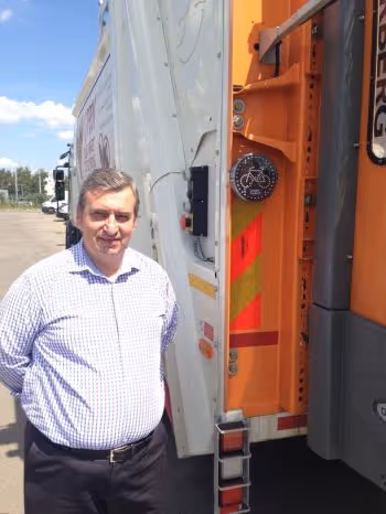 Sutton Council HGV with Cyclear fitted