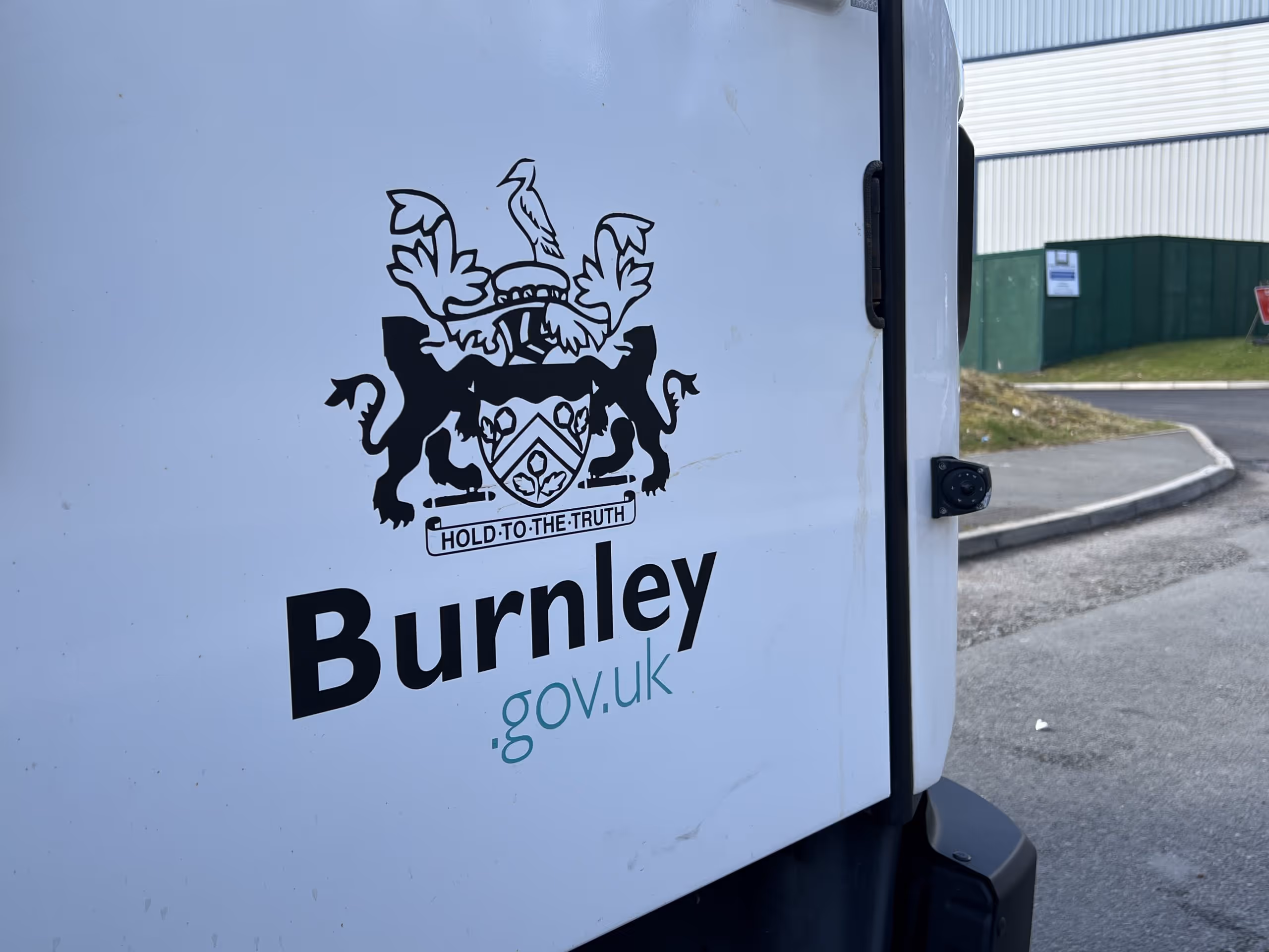 Burnley Council Logo on RVC