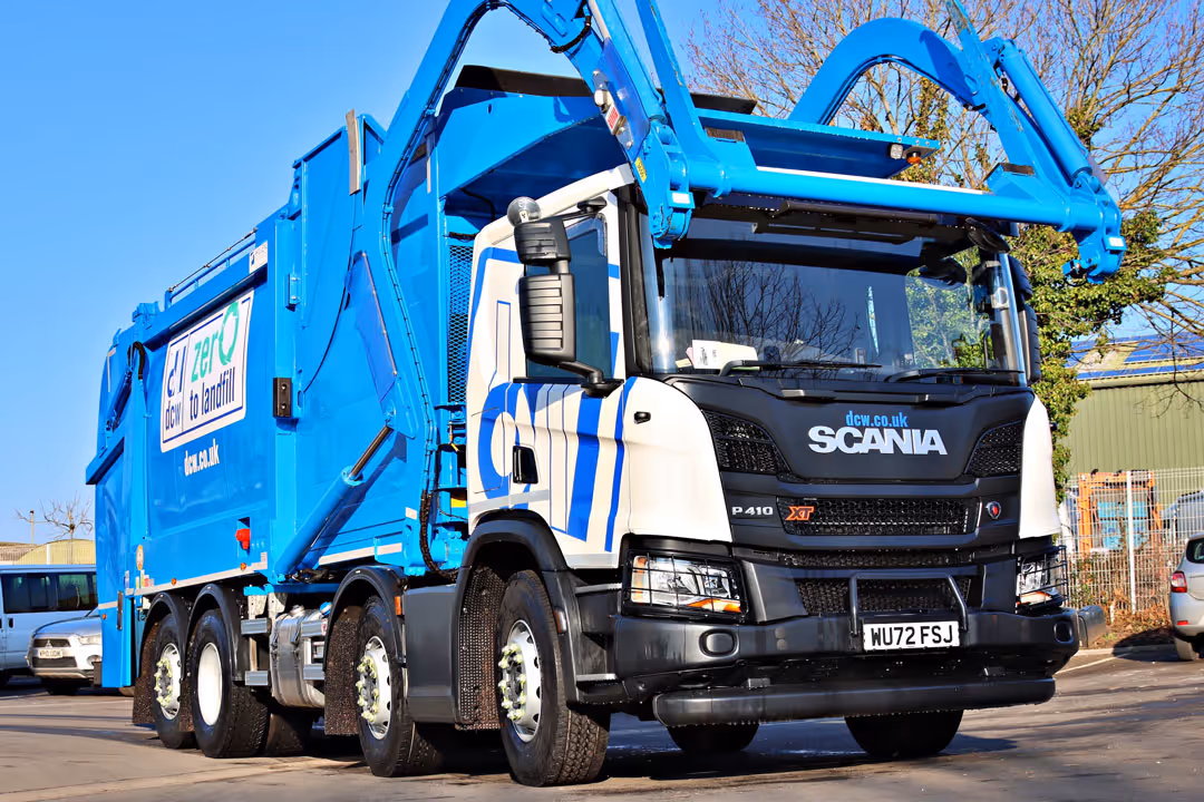 Devon Contract Waste refuse vehicle