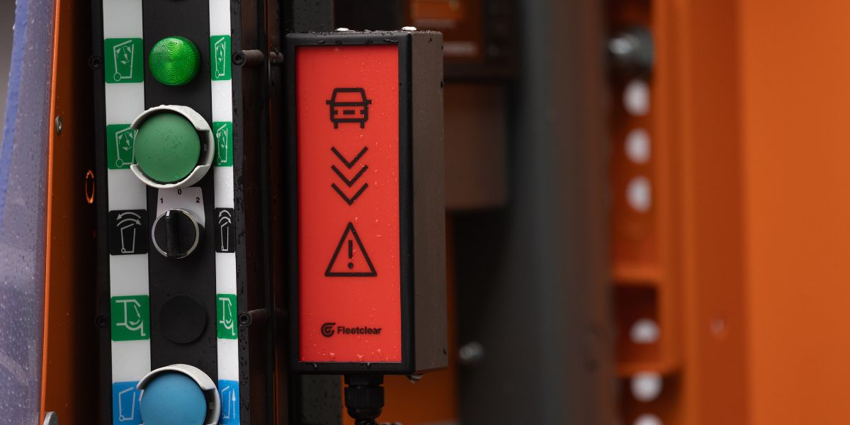 Close up of live lane on RCV 