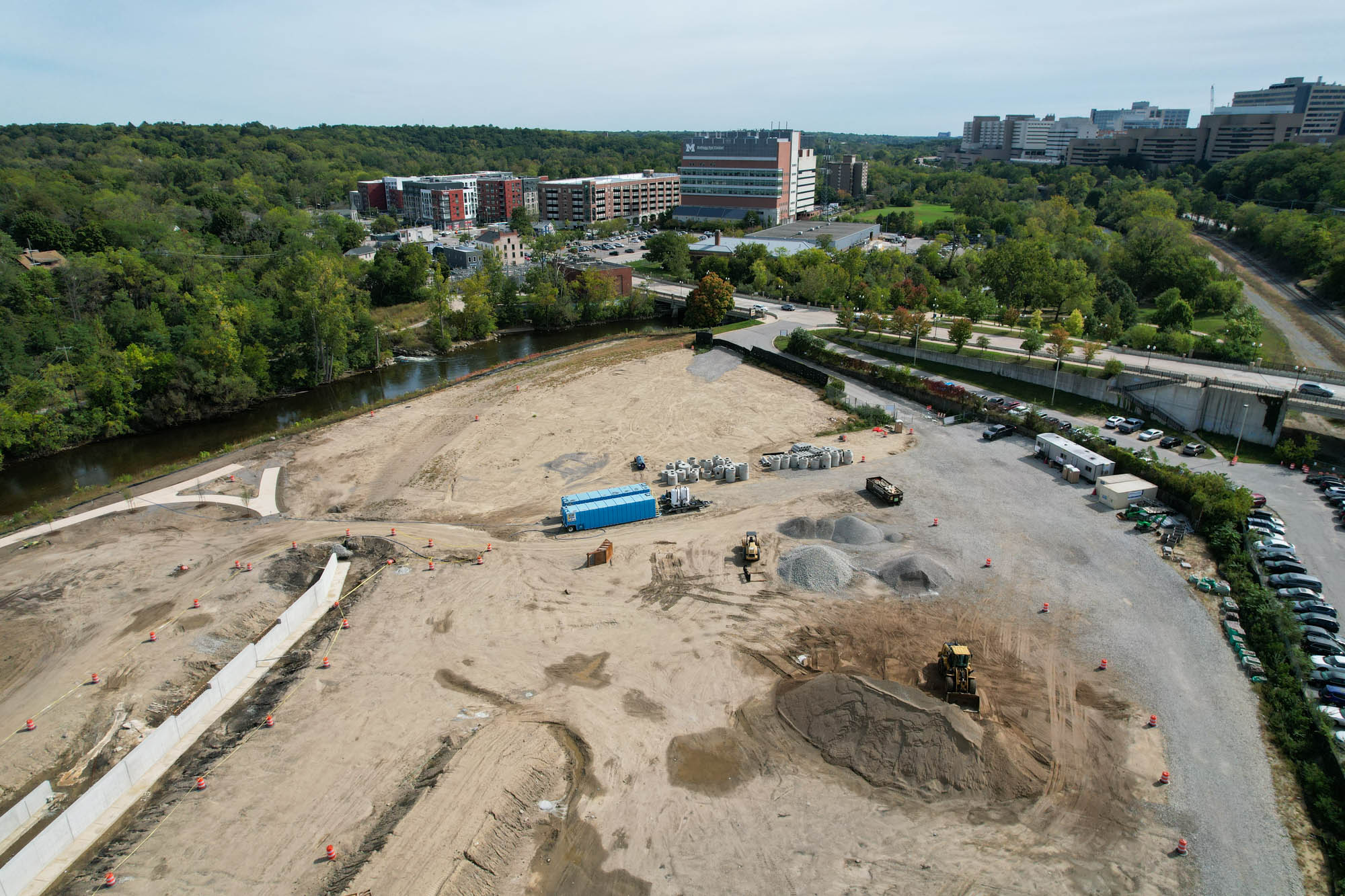 Water treatment services for municipal sites.