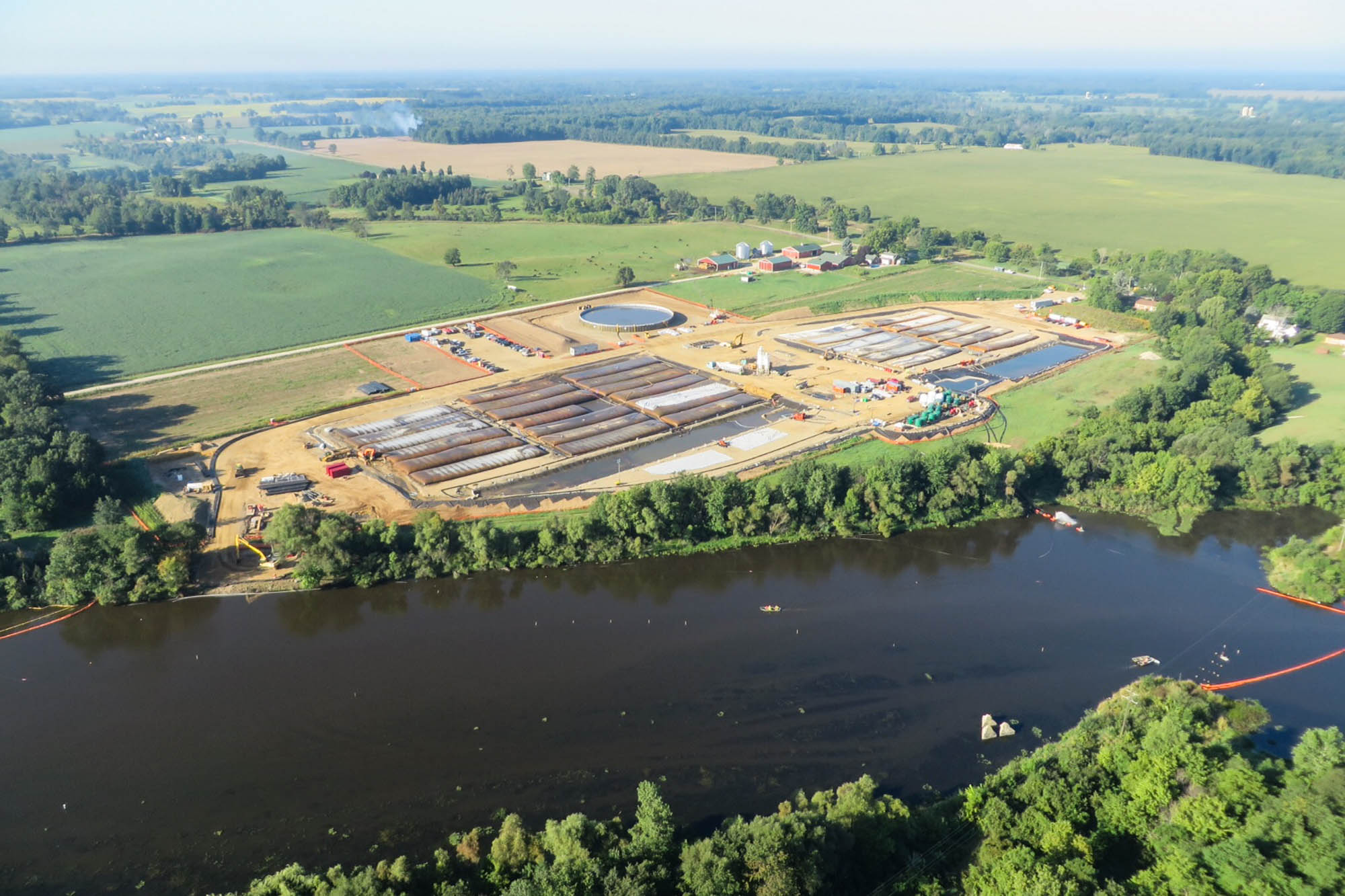 Water treatment services for ports & maritime sites.