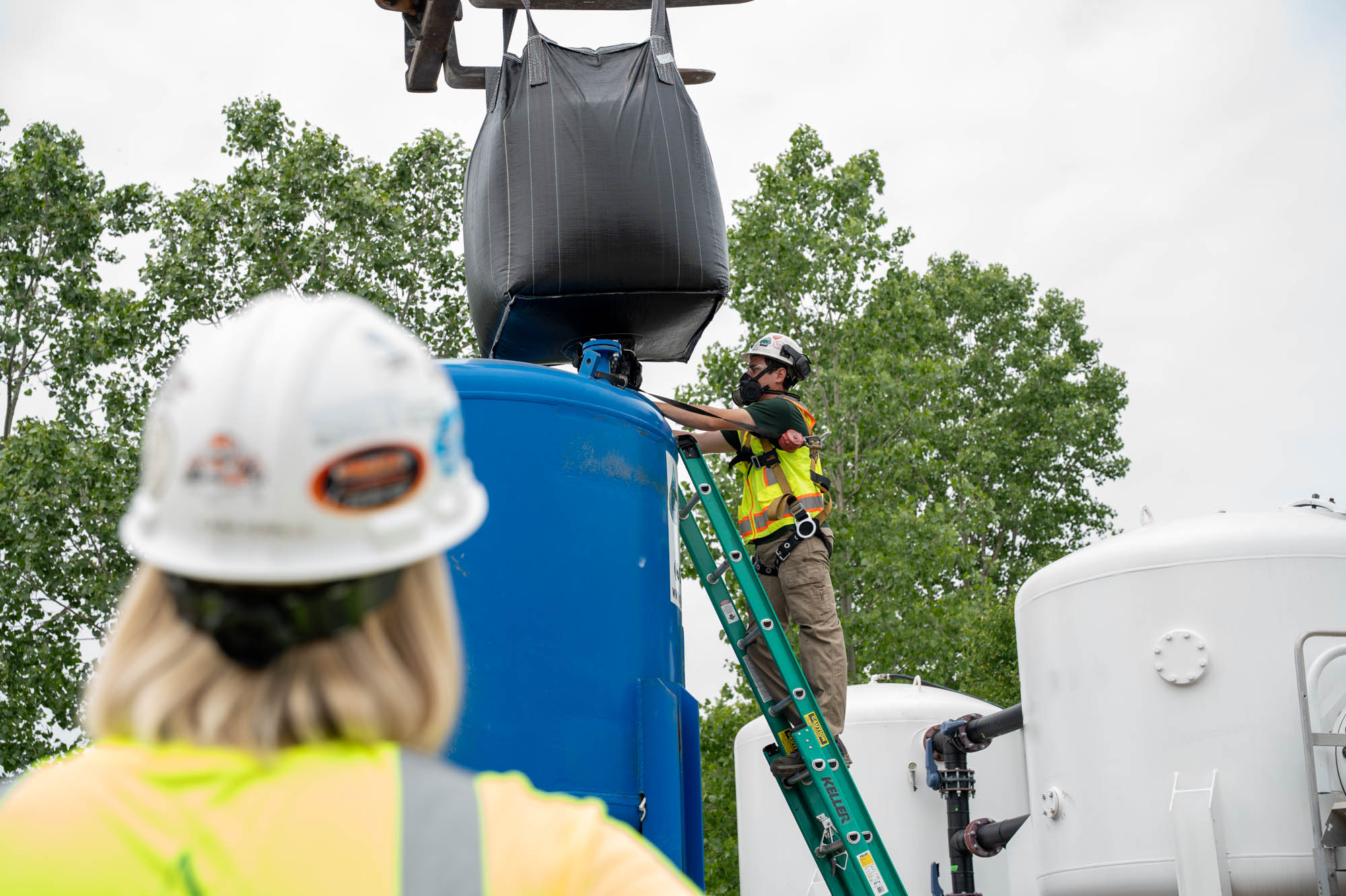 Water treatment services for ports & maritime sites.