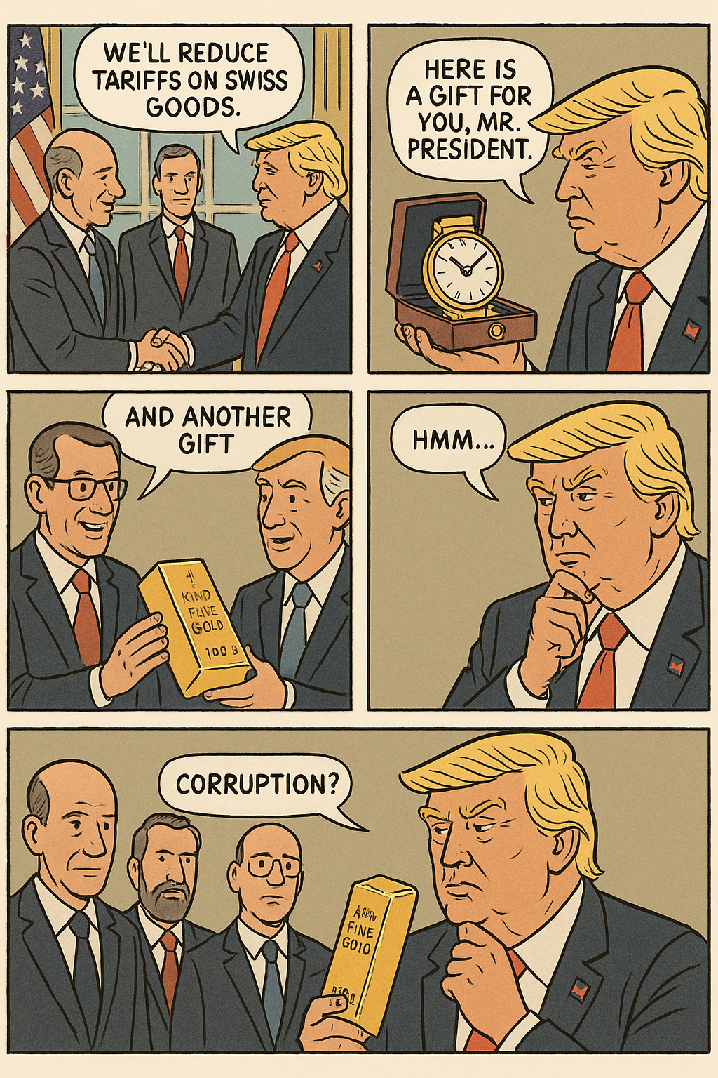 Suisse – États-Unis : un accord historique… et des soupçons qui interrogent 