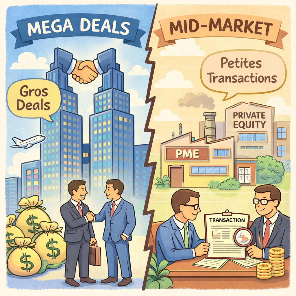 M&A mondial : un marché à deux vitesses en 2026