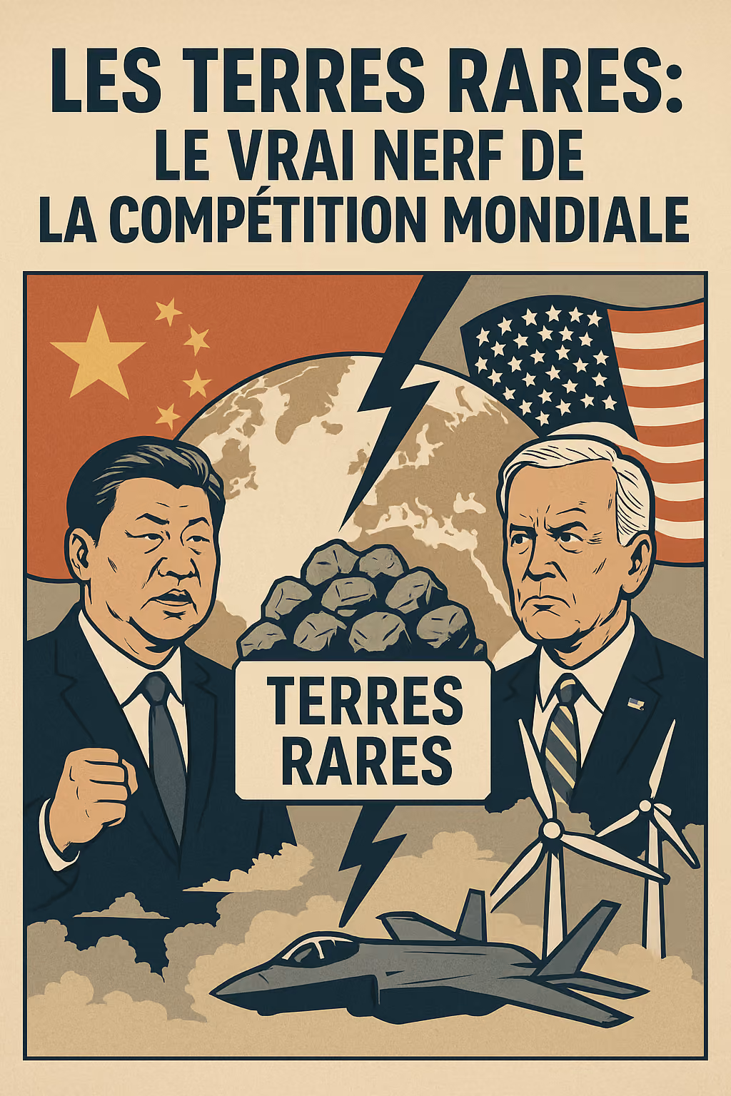 Illustration : Terres rares, un enjeu géopolitique et industriel majeur
