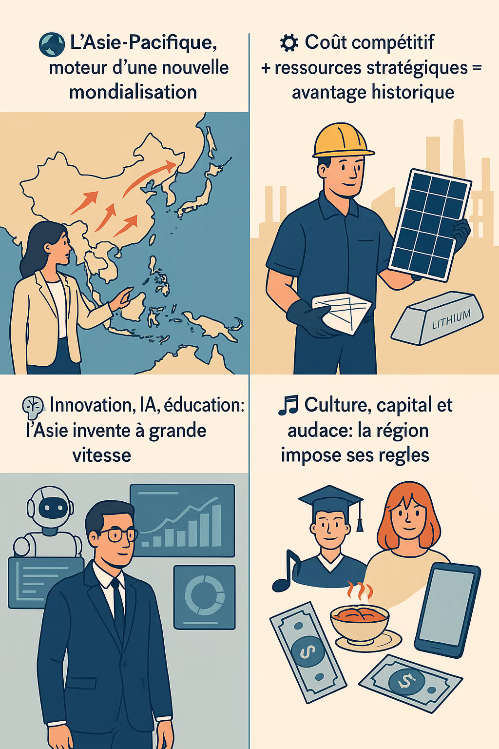 Illustration : Asie-Pacifique : le nouveau cœur battant de la mondialisation