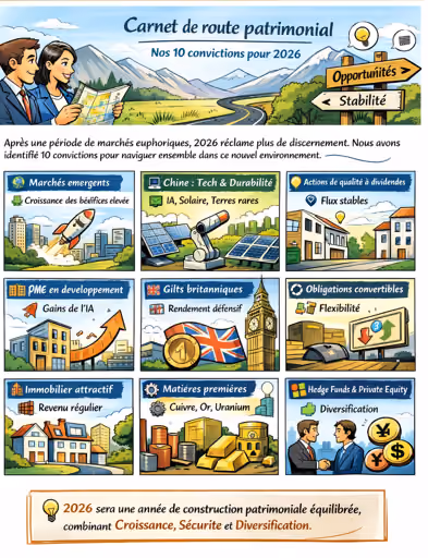Illustration : Pistes d'investissement pour 2026