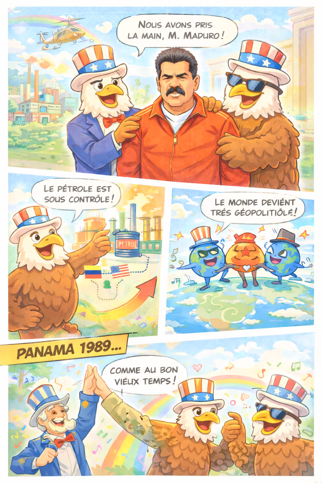 Illustration : Raid sur le Venezuela