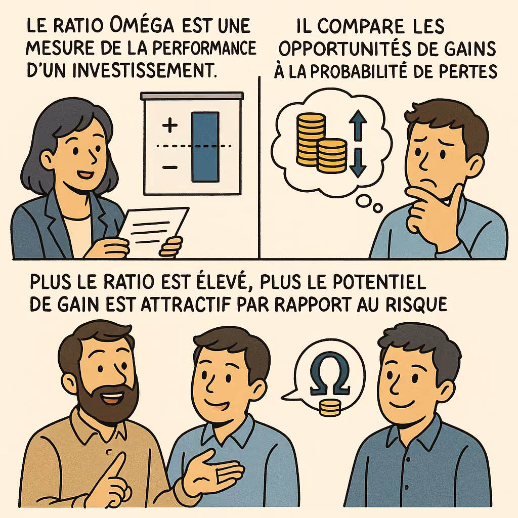 Illustration : Le ratio Oméga, et si vous regardiez enfin les choses du bon côté ?