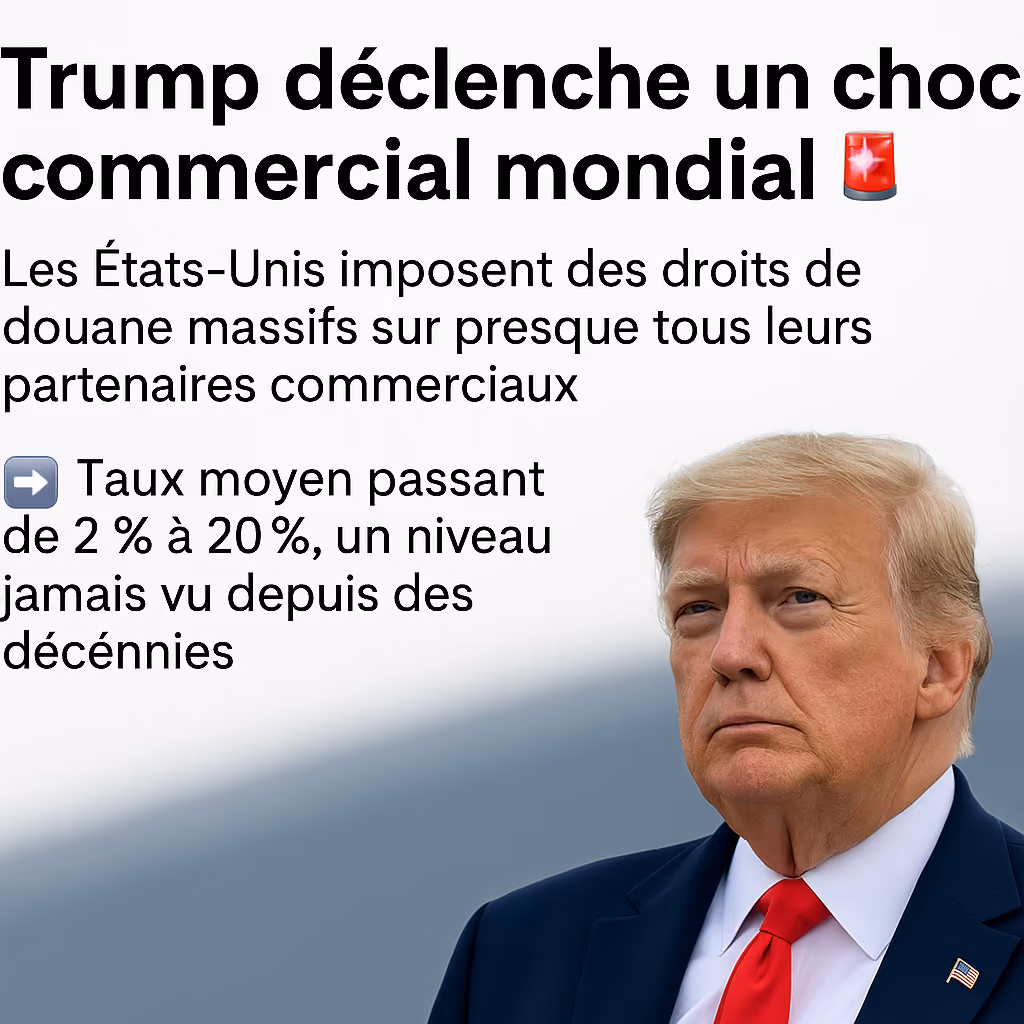 Illustration : Liberation Day, l'offensive tarifaire de Donald Trump