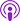 Apple Podcasts signal logo