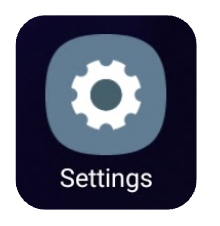 Settings logo on Android