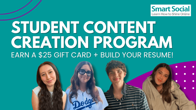 Student Content Creation Program