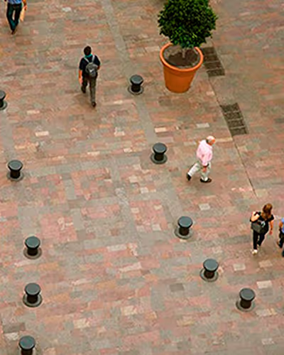 bolardo asiento hormigon