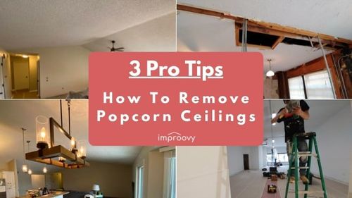 how to remove popcorn ceilings