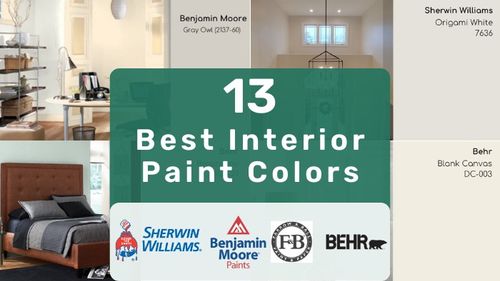 most popular interior paint wall color