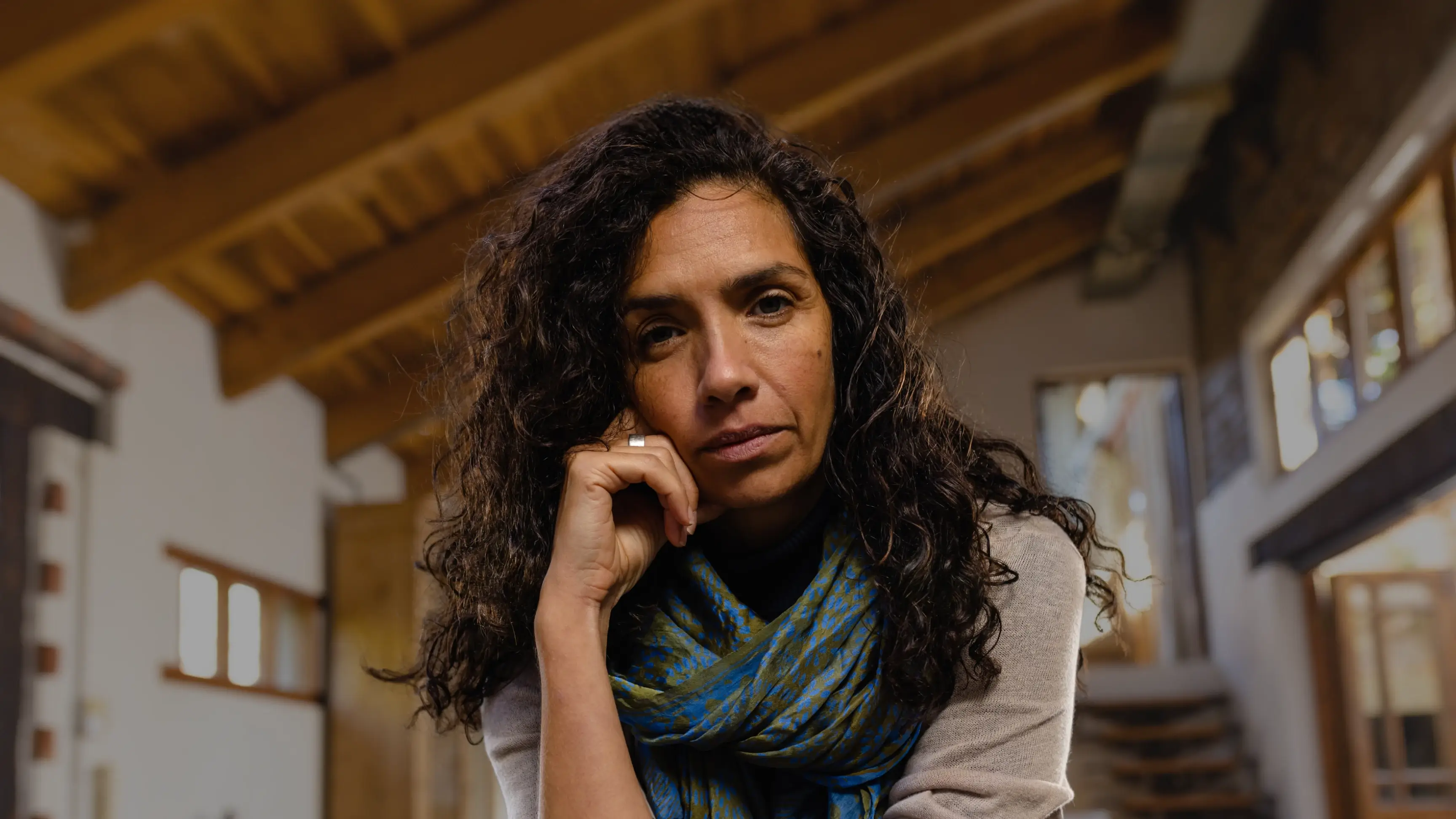 concerned looking woman