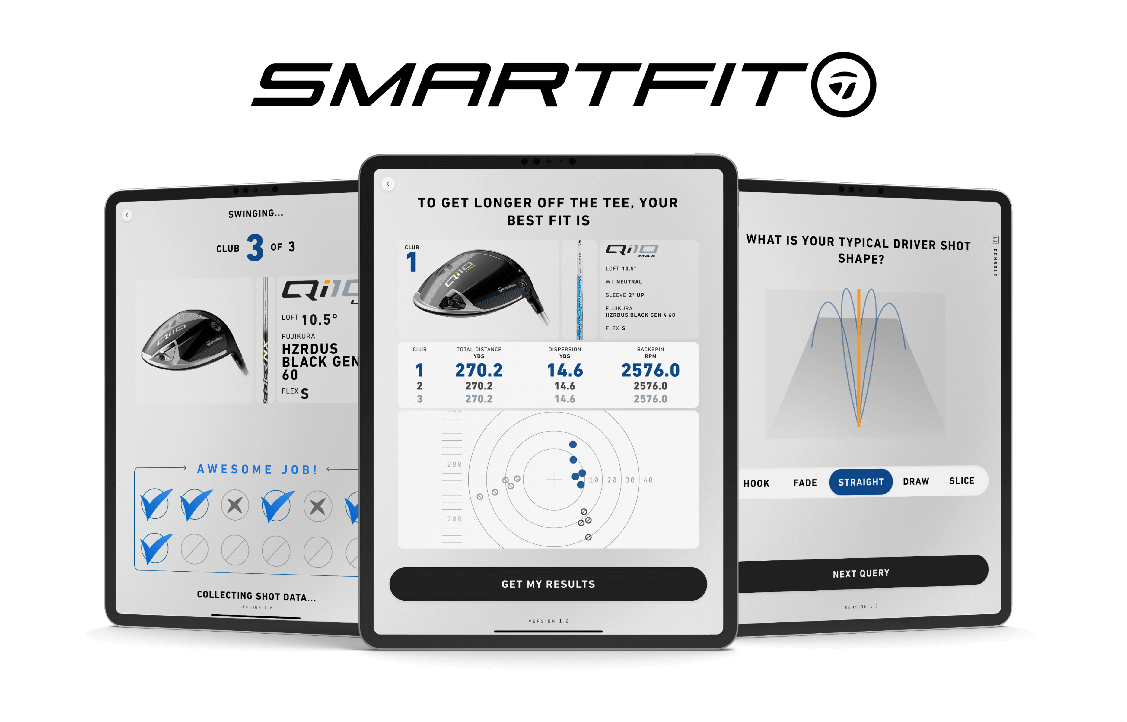 A hero image of the smartfit app screens