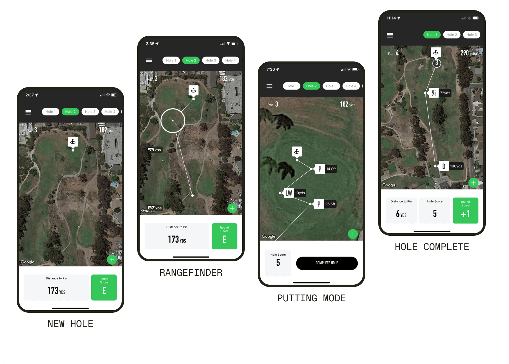 Initial designs for ADVANCED MODE, the app we used to base CLASSIC MODE off of