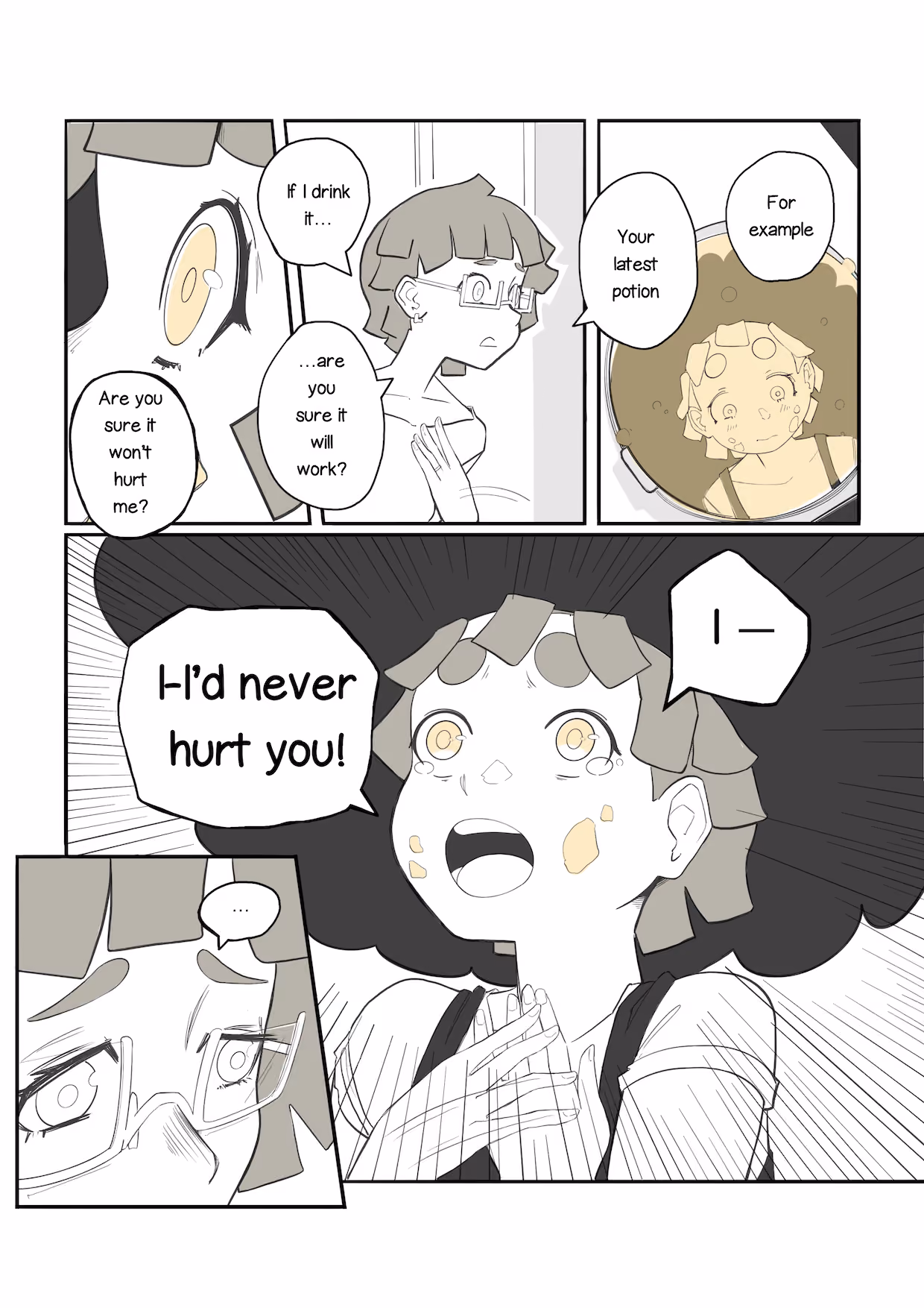 I'd never hurt you