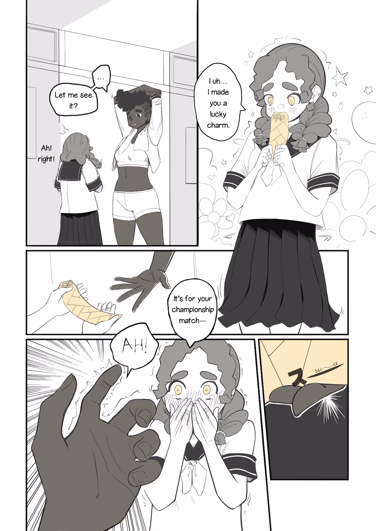 a present for Senpai