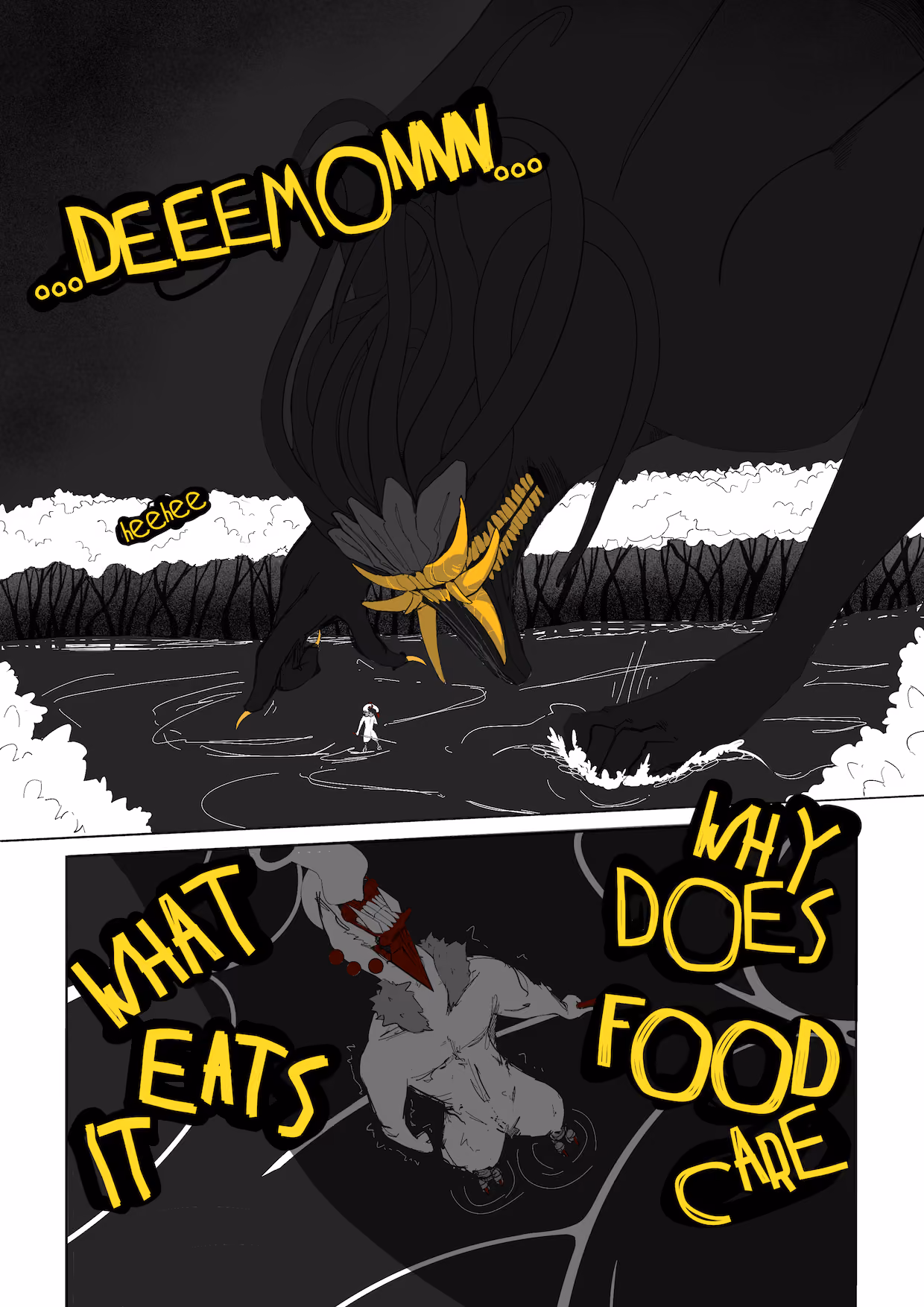 WHY DOES FOOD CARE WHAT EATS IT