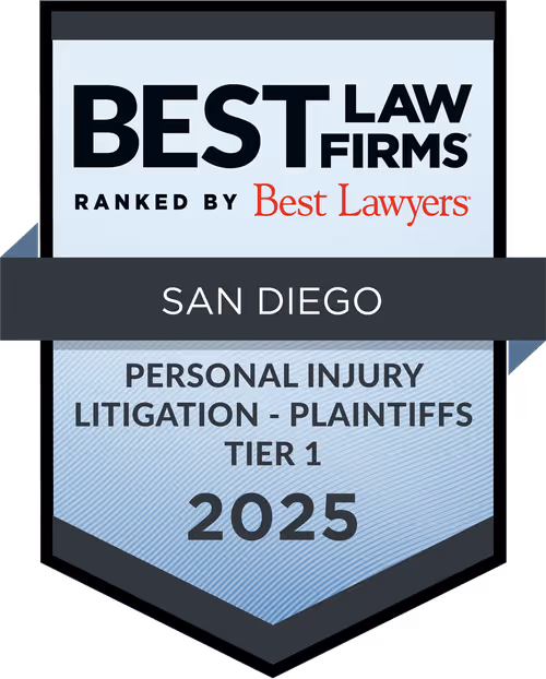 Personal Injury Litigation Badge