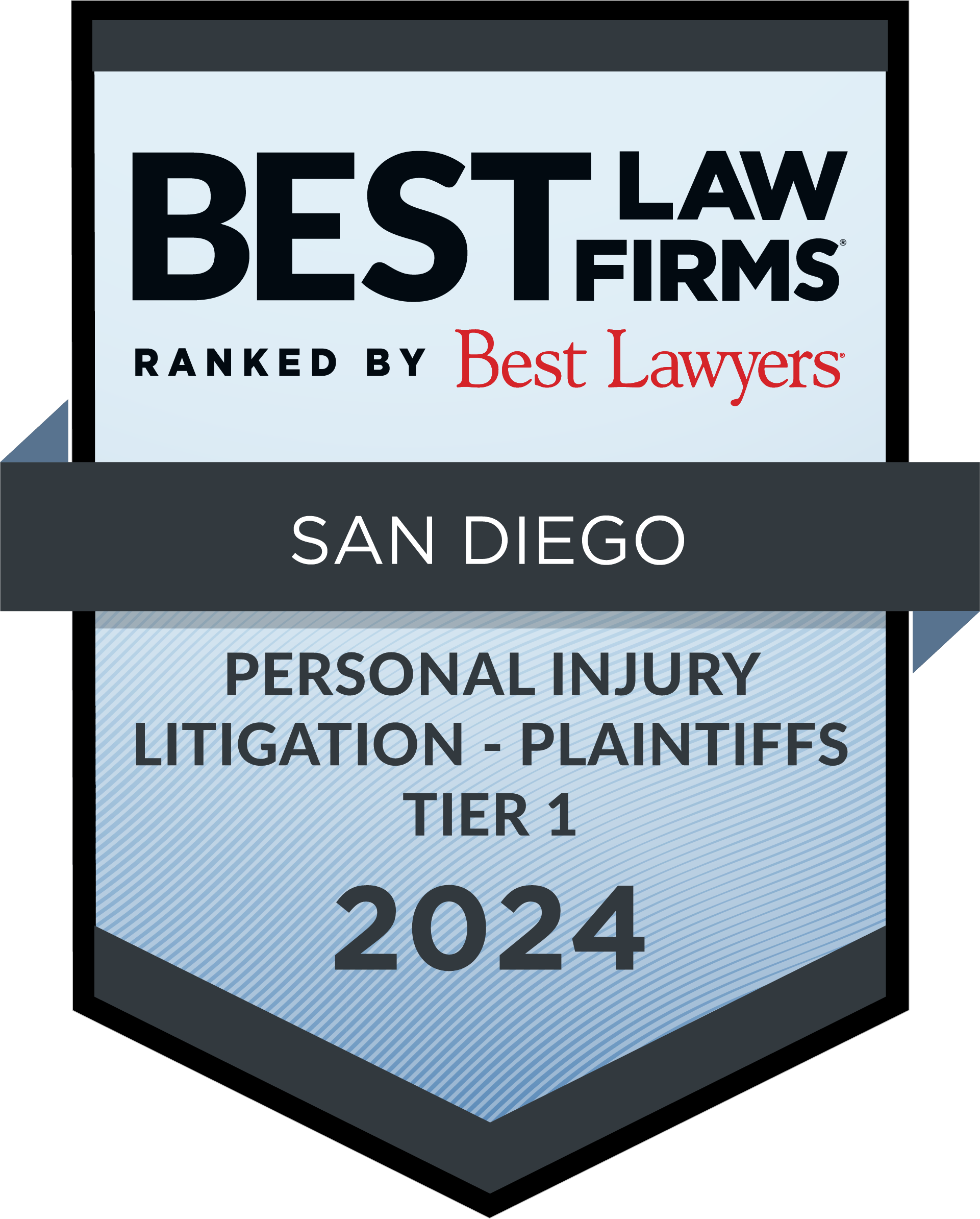 Best Law Firms Personal Injury Badge