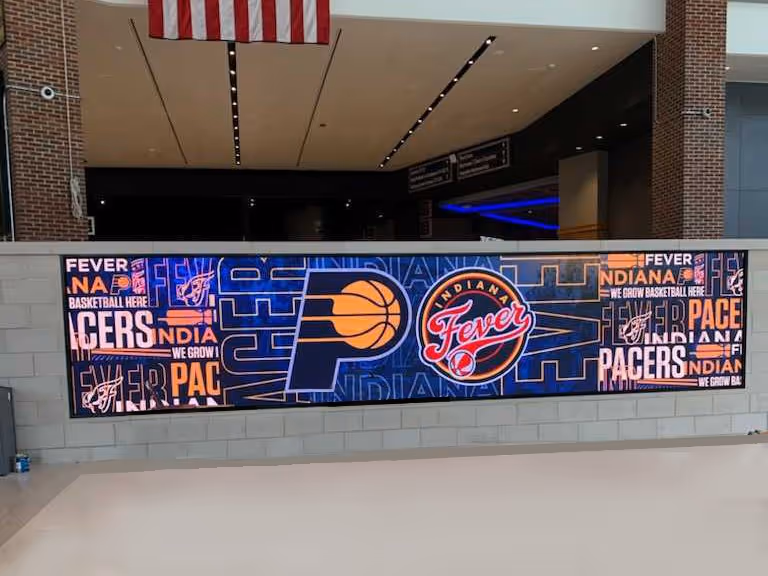 Indiana Pacers Selfie Wall