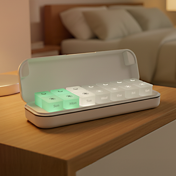 The Hello Heart Pill Box