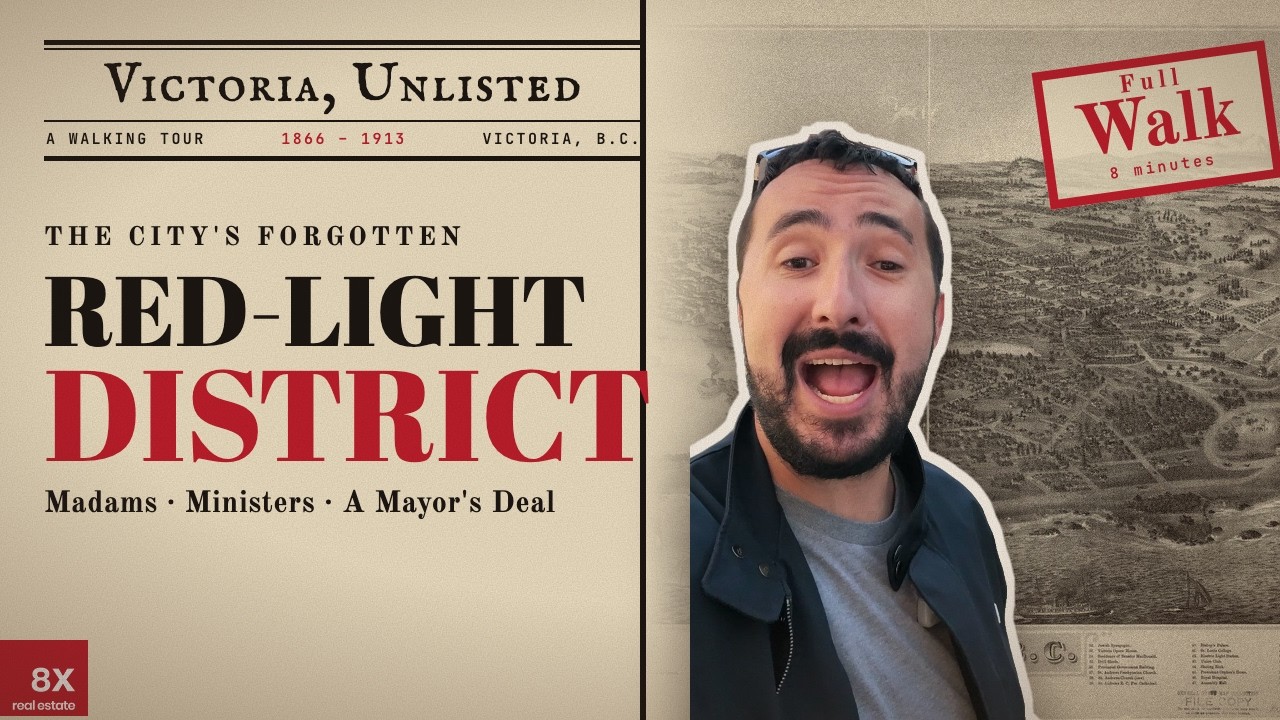 Dustin Miller in Victoria BC's old red-light district