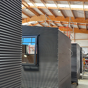 Factory in Waitoki manufacturing Cabins To Go cabins
