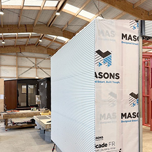 Traditional construction of a Cabins To Go cabin