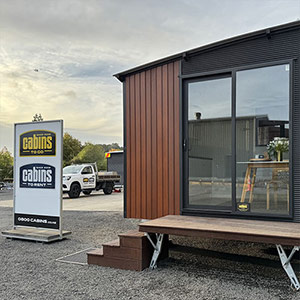 Cabins To Go Norfolk show cabin