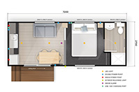 Norfolk Investment Cabin plan