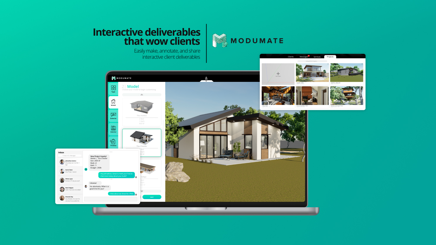 Modumate: UI/UX for Prefab Configurators