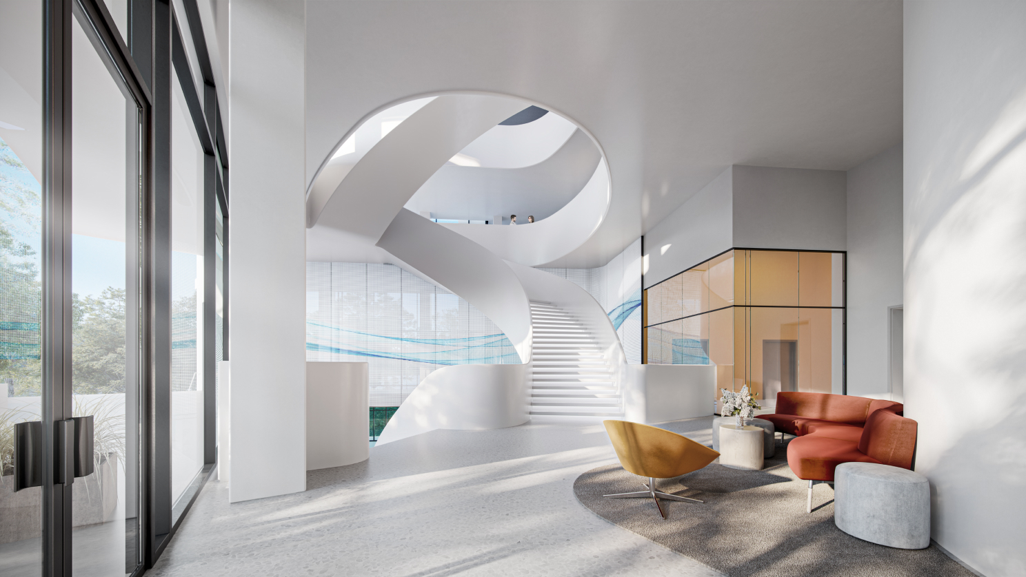 Genetic Innovation: Designing a DNA Inspired Staircase