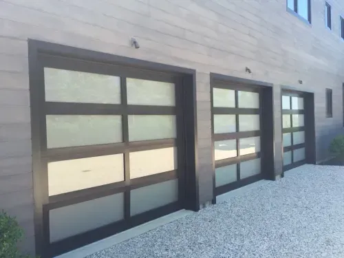 Contemporary Aluminum and Glass Doors