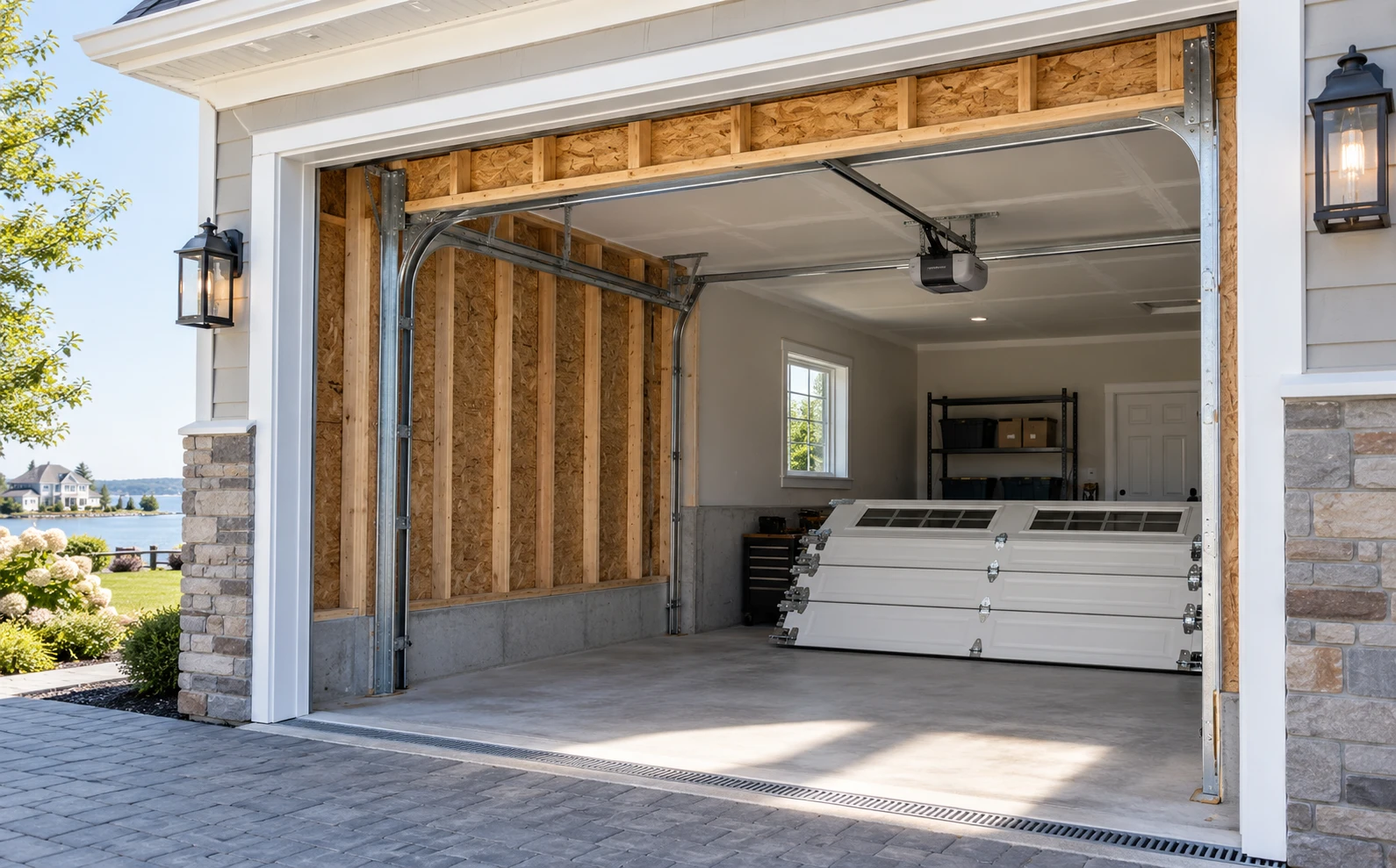 Why Garage Door Installation Starts With the Opening, Not the Door