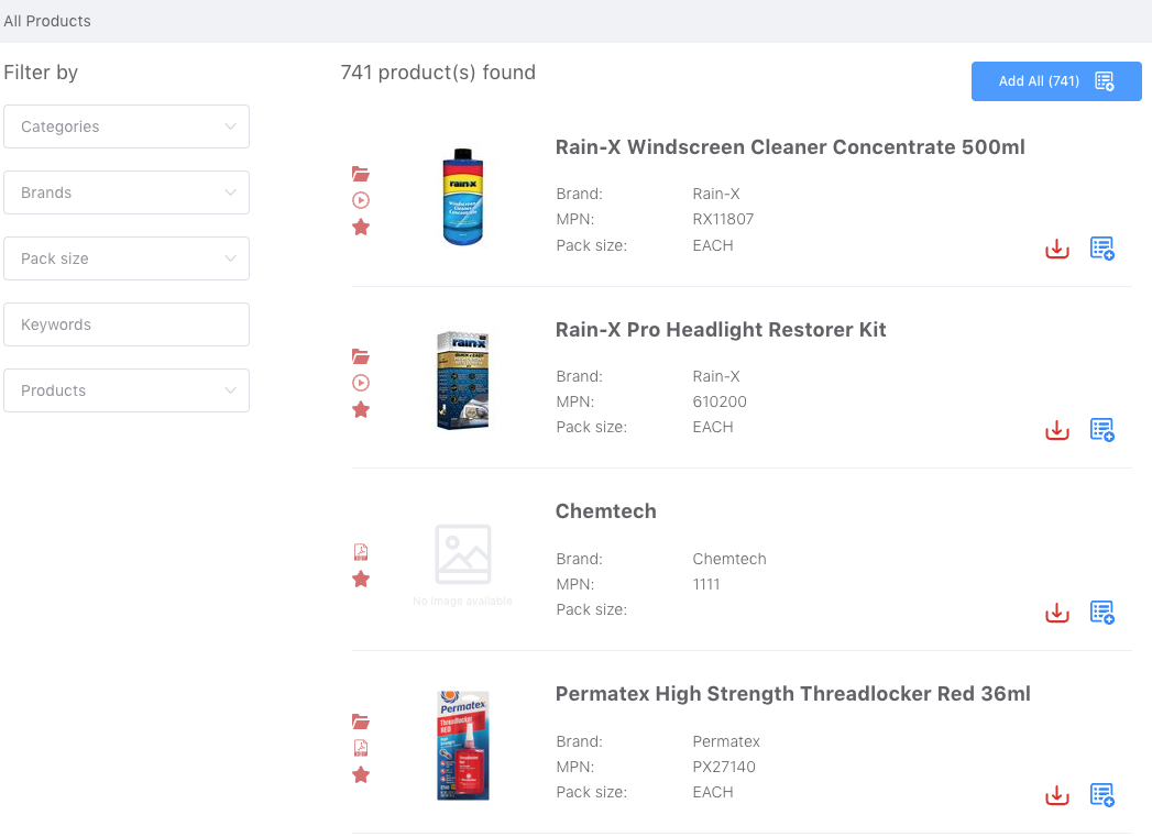 Brand portal example image