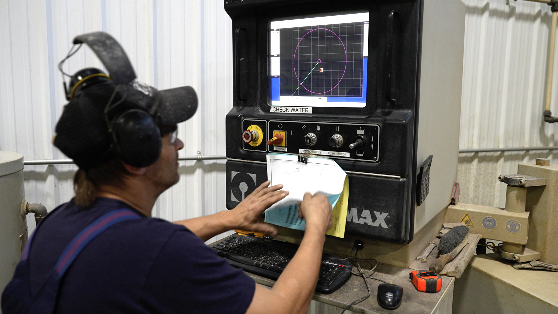 automated waterjet cutting computer