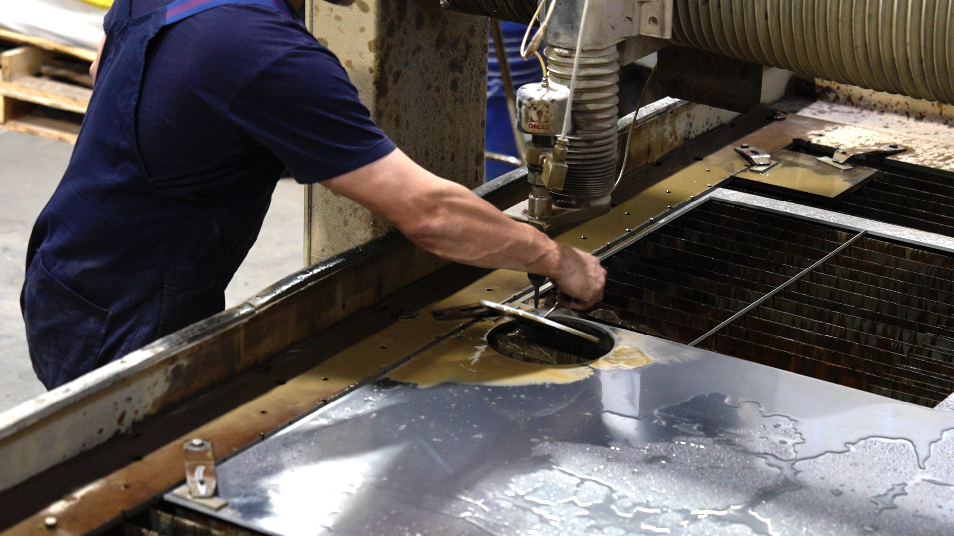 custom waterjet metal fabrication
