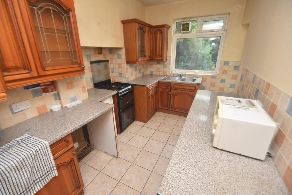 Kitchen before renovation, South Harrow house