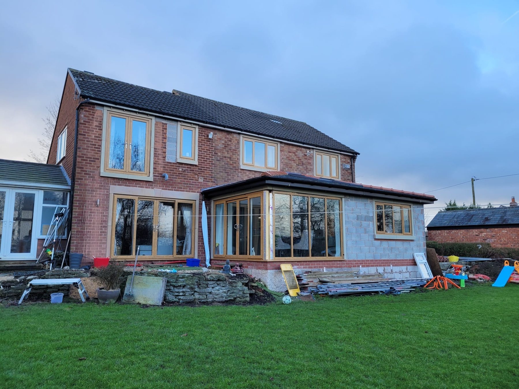 Rear extension exterior, Harrow