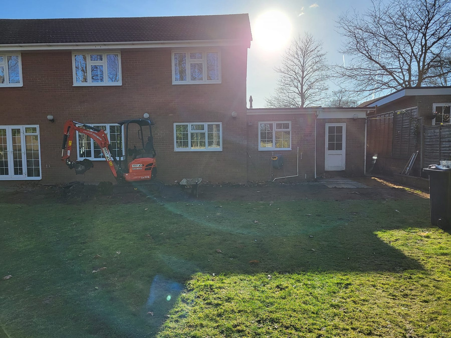 Before the works
