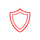 Shield representing your data not used to train models